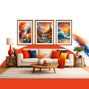 Vibrant Color Paintings